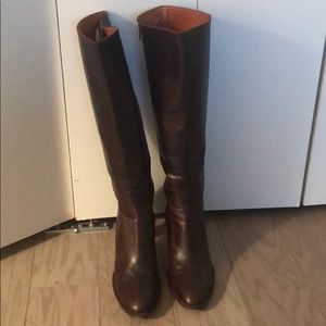 J. Crew Brown tall boot